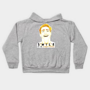 Smile (Work) Kids Hoodie